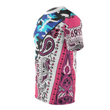 Load image into Gallery viewer, CAMO PAISLEY SPLIT - BLUE/PINK
