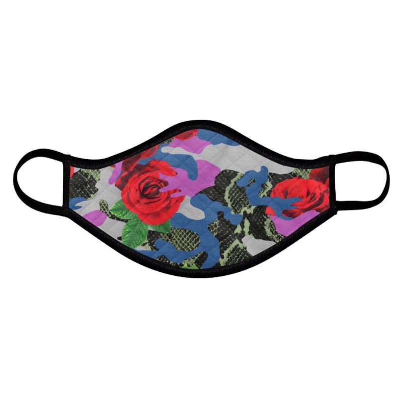 ROSE CAMO - FACE MASK