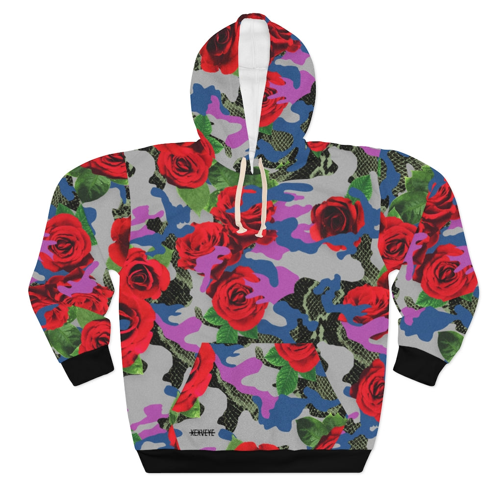 ROSES & SNAKE SKIN CAMO