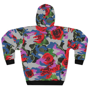 ROSES & SNAKE SKIN CAMO