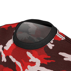 CAMO PAISLEY SPLIT - ALL RED