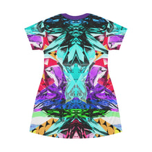 Load image into Gallery viewer, EXOTIC GEM BURST - T-Shirt Dress
